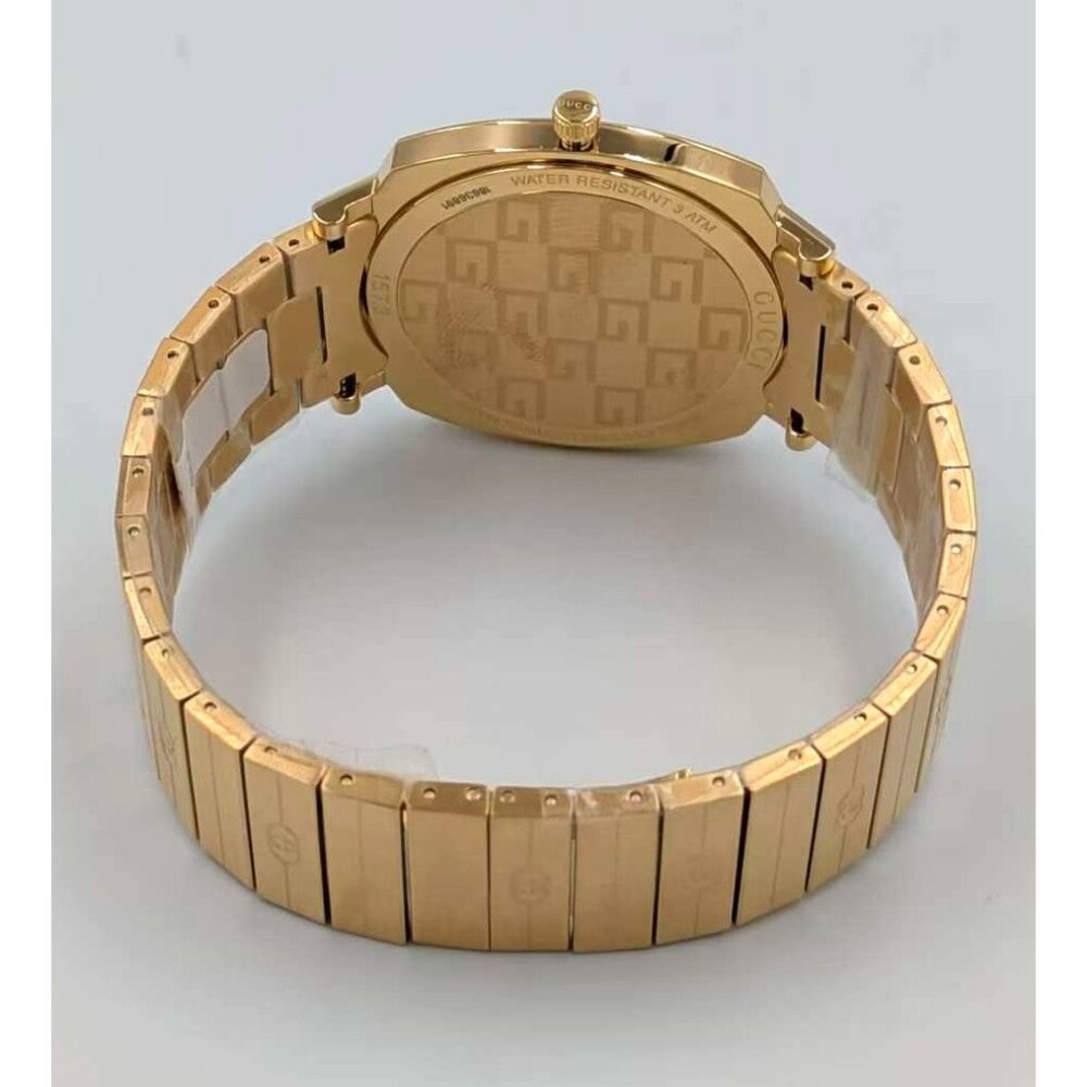 Gucci Grip Quartz Stainless Steel Watch Yellow Gold 38mm YA157409
unisex - Picture 6 of 15